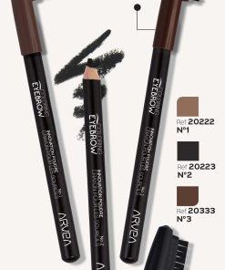 Alternative view of Arvea Nature Eyebrow Pencil Dark Brown No 3