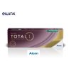 Buy Alcon Total 1 TORIC Daily 30 Lenses Pack Astigmatism Kuwait Gulf &Middle East عدسات شفافة يومية الكون توتال وان توريك استجماتزم 30 عدسة اى وينك الكويت و الخليج