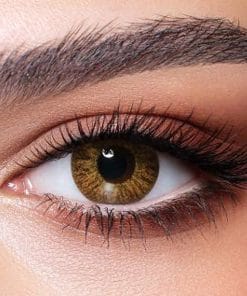 Alternative view of Cool Hazel Bella Natural Lenses