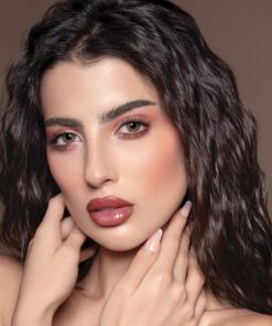 Alternative view of Cat Eye Dahab Gold Lenses