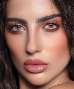 Buy Dahab Daily Lenses Marron kuwait middle east gulf Ewink اشترى عدسات ذهب اليومية مارون الكويت و الخليج و الشرق الاوسط