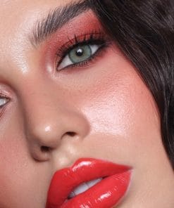 Alternative view of Lumirere Green Dahab Gold Lenses