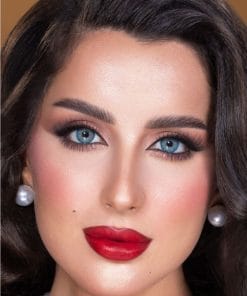 Lumirere Blue Dahab Gold Lenses