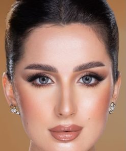 Sabrin Gray Dahab Gold Lenses