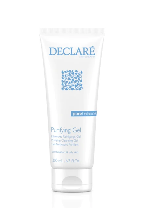 Declare Purifying Cleansing Gel for Combination and Oily Skin 200 ML Kuwait ديكلاريه جل تنظيف البشرة الدهنية لتنظيف وتنقية البشرة الدهنية والمختلطة مل200