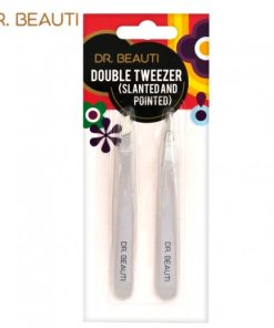 Double Tweezer (Slanted and Pointed) Dr. Beauti
