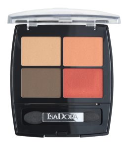 Isadora 22 Vibrant Tangerine Eyeshadow Quartet