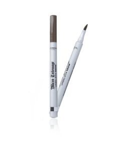 Loreal Eye Brow Micro Tatouage Unbelieva 3 Row Pencil - Dark Brunette 108