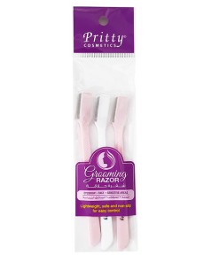 Pritty Grooming Razors Eyebrow - Face - Sensitive Areas BL- 12