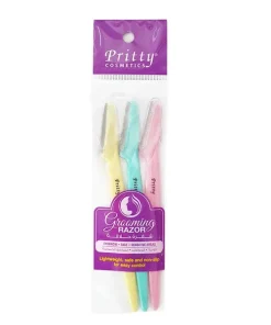 Pritty Grooming Razors Eyebrow - Face - Sensitive Areas BL-3