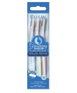 Pritty Thin Grooming Razors Eyebrow - Face - Sensitive Areas