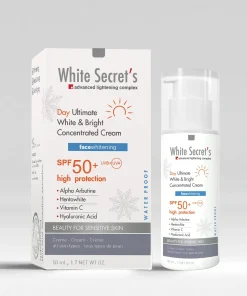 White Secret`s Day Ultimate W&B Concentrated Cream Kuwait Gulf Middle East كريم النهار لتفتيح البشرة مركز وايت سيكريتس التيميت - 50 مل الكويت و الخليج