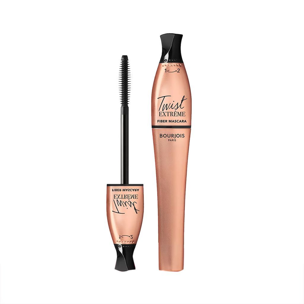 Buy Bourjois Twist Extreme Fiber Mascara 24H Black 8 ML Ewink Kuwait Gulf اشترى ماسكارا بورجوا تويست اكستريم فايبر اسود 24 اتش 8 مل من اى وينك الكويت و الخليج الشرق الاوسط